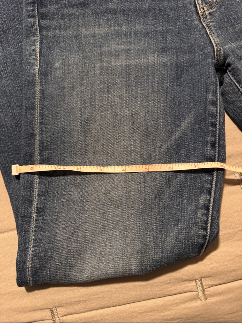 Mother Blue Jeans The Weekender Fray Bootcut-Size 29-Good Stretch - Picture 5 of 10